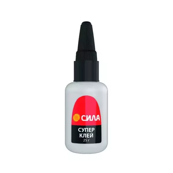 Супер-клей 25г пластик туба СИЛА Б0058949