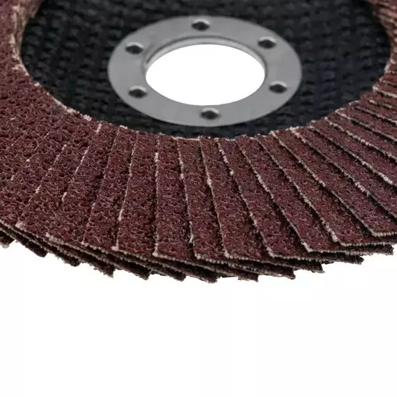 Круг лепестковый торцевой P 40 125х22.2мм Kranz KR-90-0012, изображение 2