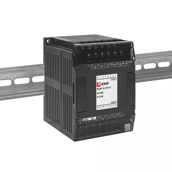Модуль дискретного вывода REMF 16 PRO-Logic EKF REMF-D-16Y-R, изображение 2