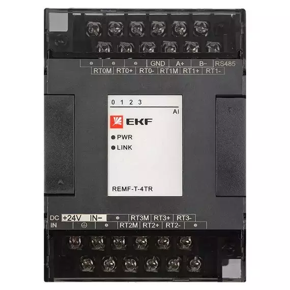 Модуль ввода термосопротивлений REMF 4 PRO-Logic EKF REMF-T-4TR, изображение 3