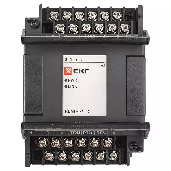 Модуль ввода термосопротивлений REMF 4 PRO-Logic EKF REMF-T-4TR, изображение 4
