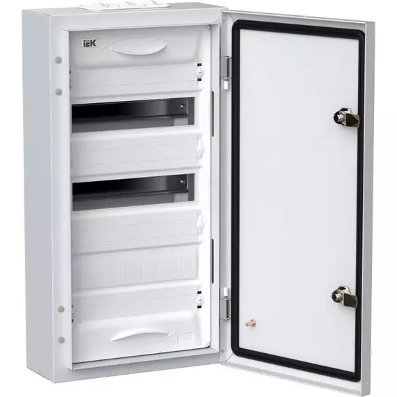 Корпус металлический ЩРн-36 (1х36) 585х310х140 IP54 бел. TITAN 5 IEK TI5-50-N-036-54