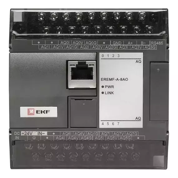 Модуль аналогового вывода EREMF 8 PRO-Logic EKF EREMF-A-8AO, изображение 11