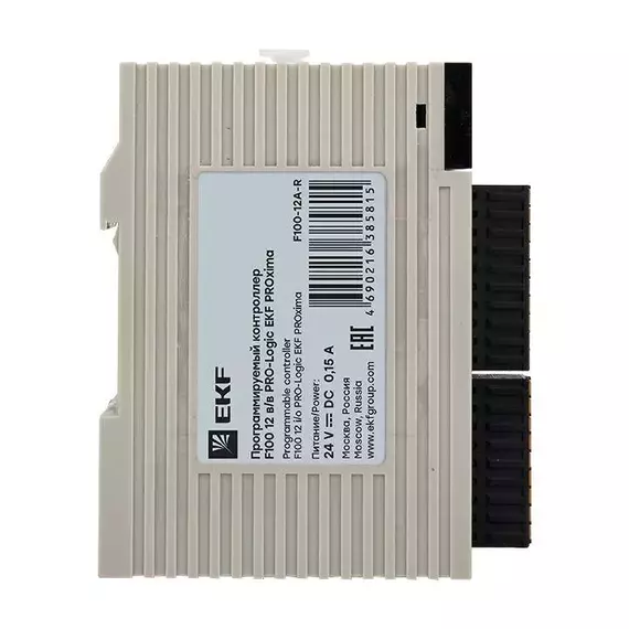 Контроллер программируемый F100 16 в/в PRO-Logic PROxima EKF F100-16-R, изображение 4