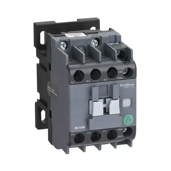 Контактор 3п MC1E 12А НО+НЗ 220В/230В 50/60Гц SE MC1E12M7