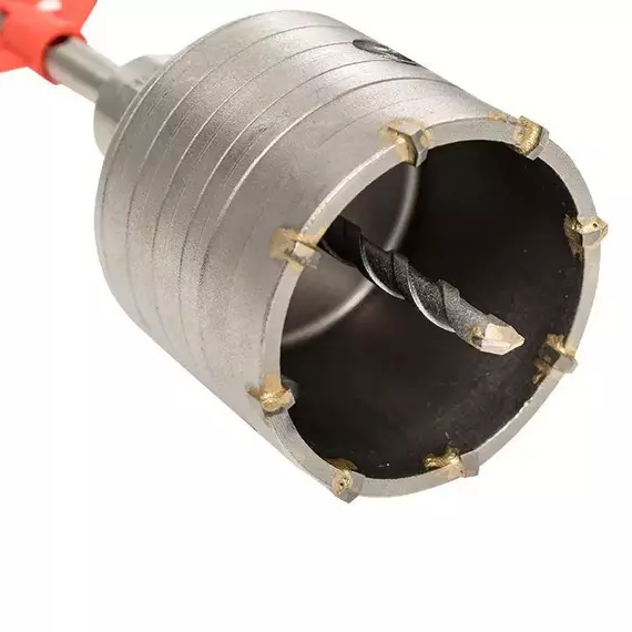 Коронка буровая по бетону с оснасткой TCT-68 М22 SDS-plus Master EKF tct-68-m22, изображение 7