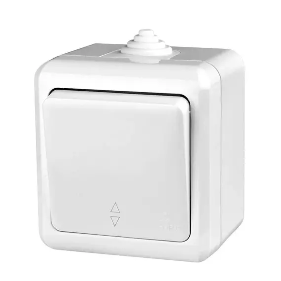 Переключатель 1-кл. ОП Dita IP54 10А 250В бел. TOKOV LIGHT TKL-DT-P1-C01-IP54, изображение 2
