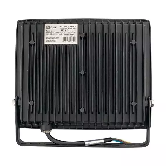 Прожектор светодиодный СДО-3006 100Вт 6500К IP65 Basic EKF FLL-3006-100-6500, изображение 2