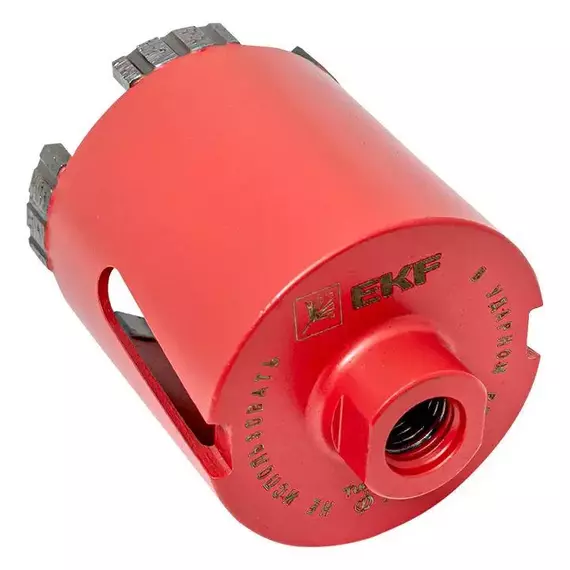 Коронка алмазная Turbo Fast 72 DCH-72TRB Laser M16 Expert EKF dch-72-trb-m16, изображение 2