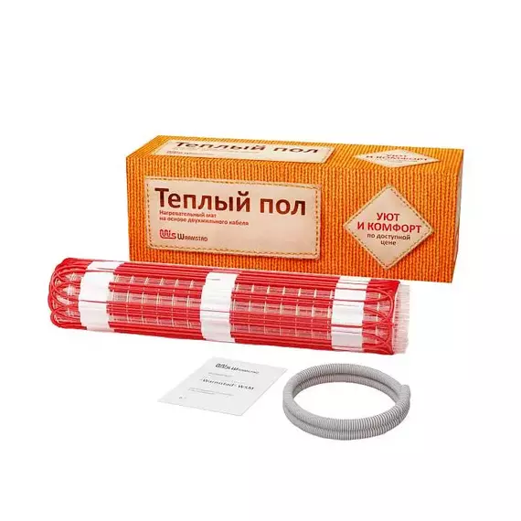 Комплект "Теплый пол" (мат) WSM 680Вт/4.50кв.м Теплолюкс 100035657500
