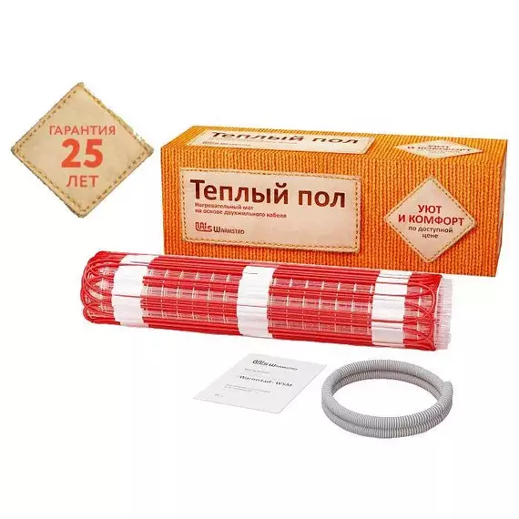 Комплект "Теплый пол" (мат) WSM 1360Вт/9.00кв.м Теплолюкс 100035665800