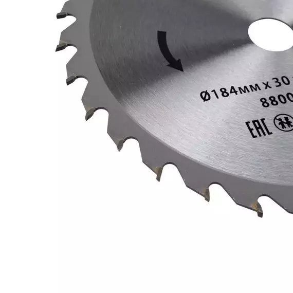 Диск пильный 184мм х 30 зуб х 20/16мм Kranz KR-92-0109, изображение 3