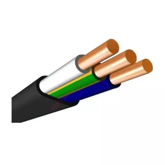 Кабель ВВГ-Пнг(А)-LS 3х4 ОК (N) 0.66кВ (м) Энергокабель ЭИЗМ1000020