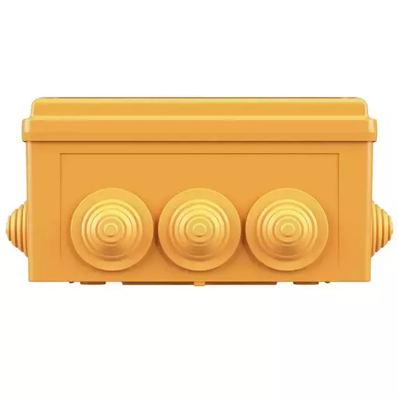 Коробка ответвительная FS 150х110х70мм 4р 450В 32А 10кв.мм нерж. контакт с каб. вводами и клеммн. IP55 пластик. DKC FSK21410, изображение 2