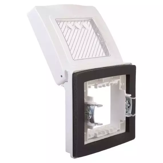 Рамка 2мод. Avanti IP55 бел. DKC 4400922, изображение 4