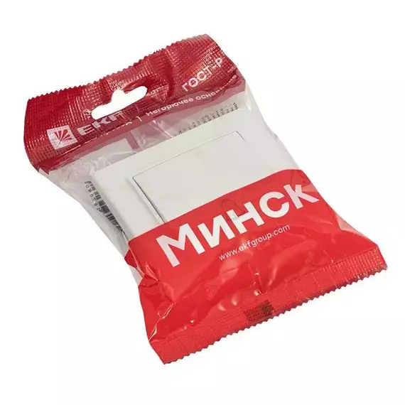 Кнопка звонка СП Минск 10А бел. EKF ERV10-026-10, изображение 2