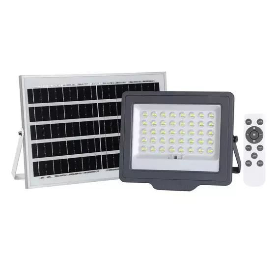 Прожектор светодиодный PFL SOLAR 100 6500К IP65 (в компл. с солнечной панелью и пультом) JazzWay 5044418