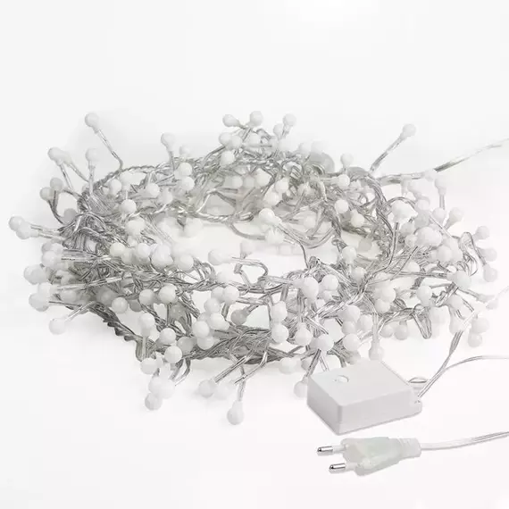 Гирлянда светодиодная "Мишура LED" 3м 288LED красн. 18Вт 220-240В IP20 провод ПВХ прозр. Neon-Night 303-602, изображение 10