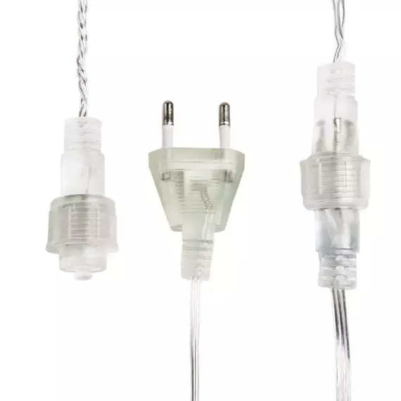 Гирлянда светодиодная "Мишура LED" 3м 288LED красн. 18Вт 220-240В IP20 провод ПВХ прозр. Neon-Night 303-602, изображение 12