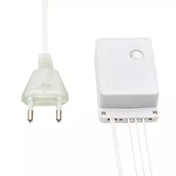 Гирлянда светодиодная "Мишура LED" 3м 288LED зел. 18Вт 220-240В IP20 провод ПВХ прозр. Neon-Night 303-604, изображение 4