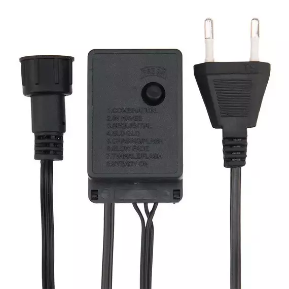 Гирлянда светодиодная "Кластер LED" 3м 288LED тепл. бел. 14Вт IP20 провод ПВХ темн. зел. Neon-Night 303-626, изображение 12