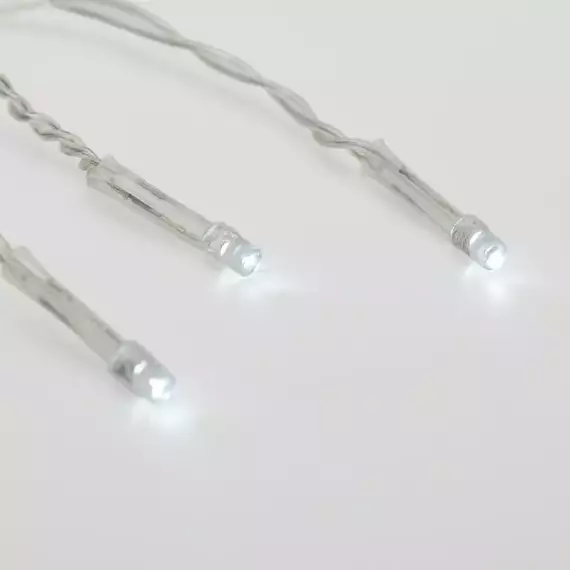 Гирлянда светодиодная универсальная 10м 100LED бел. с контроллером провод ПВХ прозр. Neon-Night 304-025, изображение 3