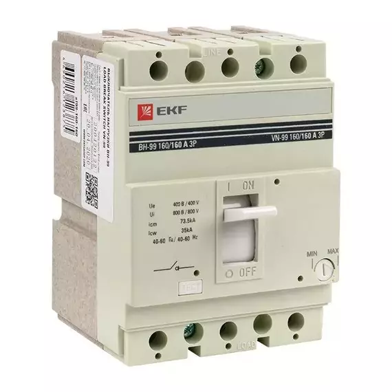Выключатель нагрузки 3п ВН-99 160/160А EKF sl99-160-160