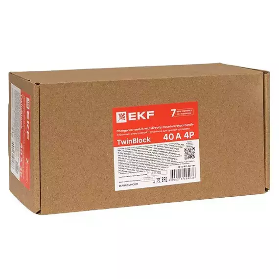 Рубильник 4п 250А без рукоятки управления TwinBlock EKF tb-s-250-4p, изображение 8