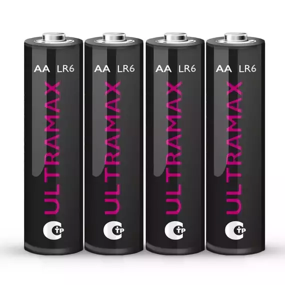 Элемент питания алкалиновый AA/LR6 1.5В Ultra Max LR6UM-B4 BL-4 (уп.4шт) ФАZА 5043022, изображение 2