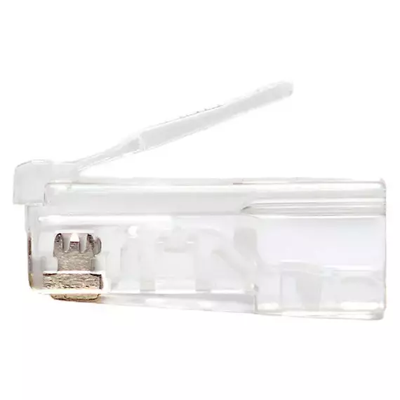 Коннектор RJ-45 TERACOM неэкранированный 8P8C Cat.5E универсальный (уп.10шт) EKF TRC-PLUG-5EUTP-10, изображение 4