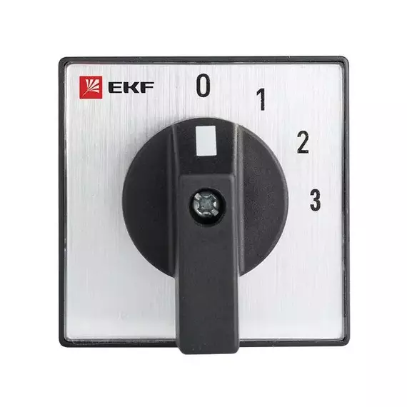 Переключатель кулачковый ПК-1-101 1п 10А "0-1-2-3" EKF pk-1-101-10, изображение 2