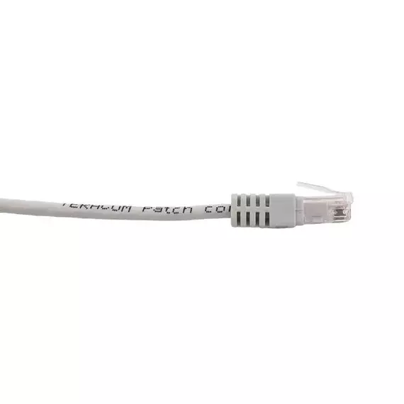Патч-корд кат.5e (1Гбит/с) неэкранированный UTP оболочка PVC сер. (0.5м) TERACOM EKF TRC-5EUTP-PVC-05M-GY, изображение 3