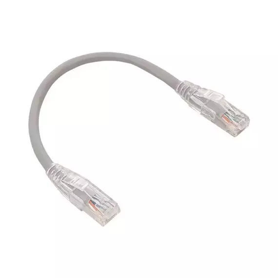 Патч-корд кат.5e неэкранированный UTP оболочка PVC сер. (5.0м) TeraLINK PRO EKF TRP-5EUTP-PVC-5M-GY, изображение 2