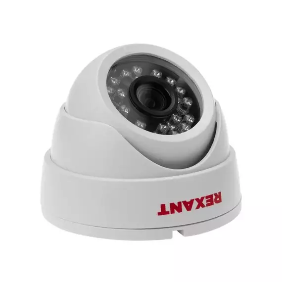 Камера купольная AHD 2.0 Мп Full HD 1920x1080 (1080P) объектив 2.8мм ИК до 30м Rexant 45-0138, изображение 2