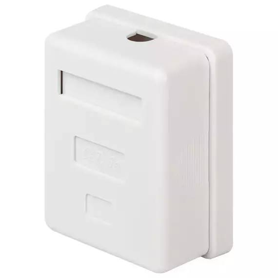 Розетка компьютерная 1-м RJ45 кат.5E неэкранир. Эра Б0056900