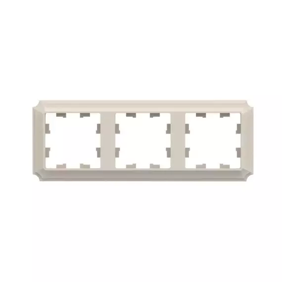 Рамка 3-пост. AtlasDesign Antique универс. беж. SE ATN100203