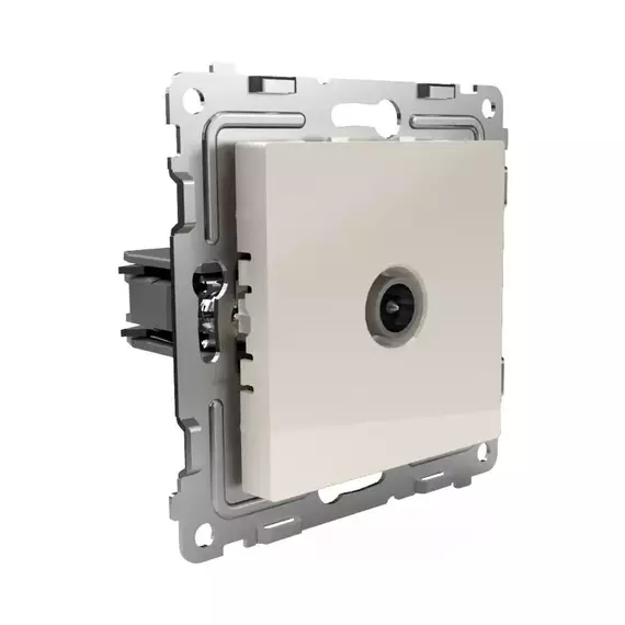 Розетка TV оконечная СП Pixel 1DB механизм беж. TOKOV ELECTRIC TKE-PX-A1O-C02, изображение 3