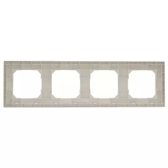 Рамка 4-м Pixel универс. беж. TOKOV ELECTRIC TKE-PX-RM4-C02, изображение 4