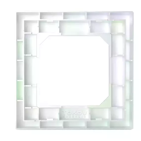 Рамка 1-м Pixel перламутр. TOKOV ELECTRIC TKE-PX-RM1-C04, изображение 4