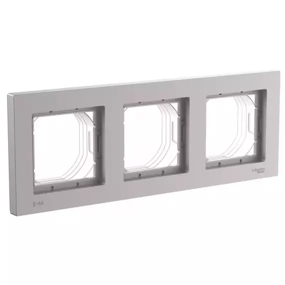 Рамка 3-пост. AtlasDesign Aqua IP44 алюм. SE ATN440303