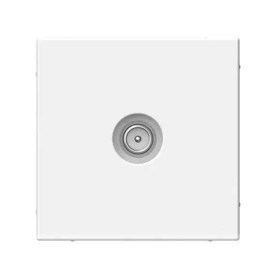Розетка телевизионная проходная TV ArtGallery 4дБ механизм бел. SE GAL000192