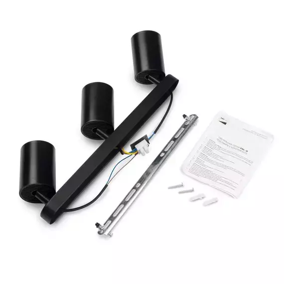 Светильник PDL-R под лампу 3xGU10 макс. 3х15Вт BL 230В IP20 JazzWay 5049383, изображение 5
