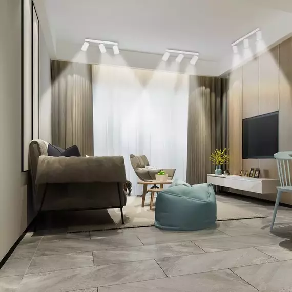 Светильник PDL-R под лампу 3xGU10 макс. 3х15Вт WH 230В IP20 JazzWay 5049369, изображение 7