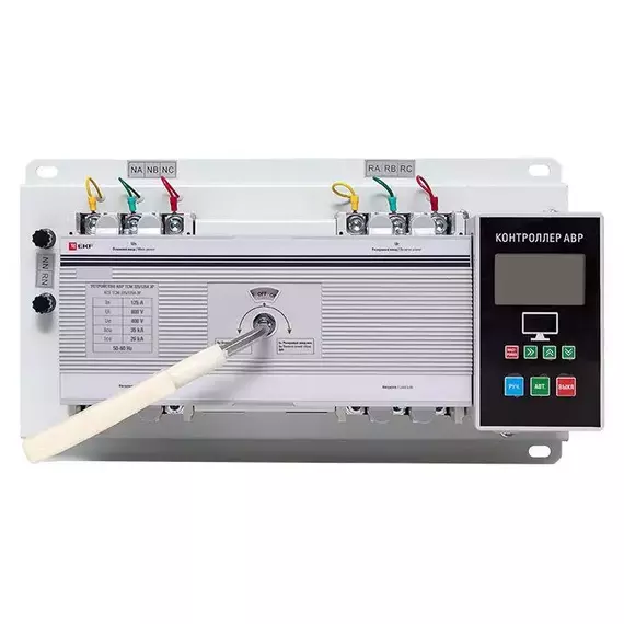Устройство автоматического ввода резерва АВР 3п 225/125А ТСМ PROxima EKF ats-tsm-125A-3p-pro, изображение 10