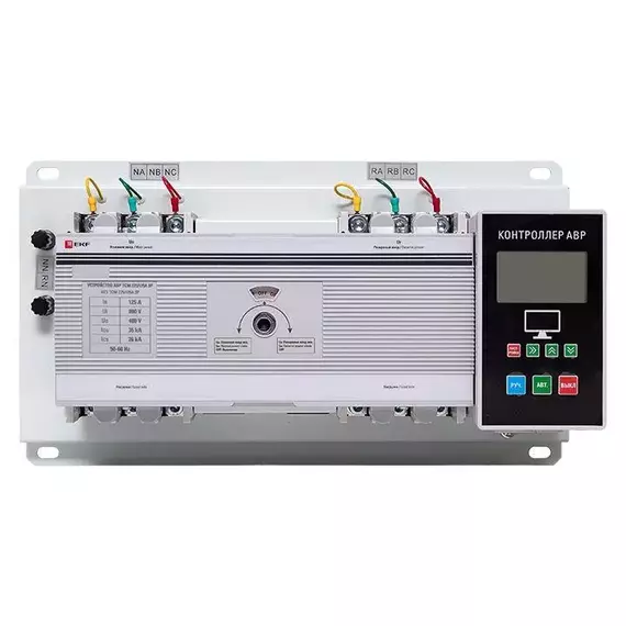 Устройство автоматического ввода резерва АВР 3п 225/125А ТСМ PROxima EKF ats-tsm-125A-3p-pro, изображение 11