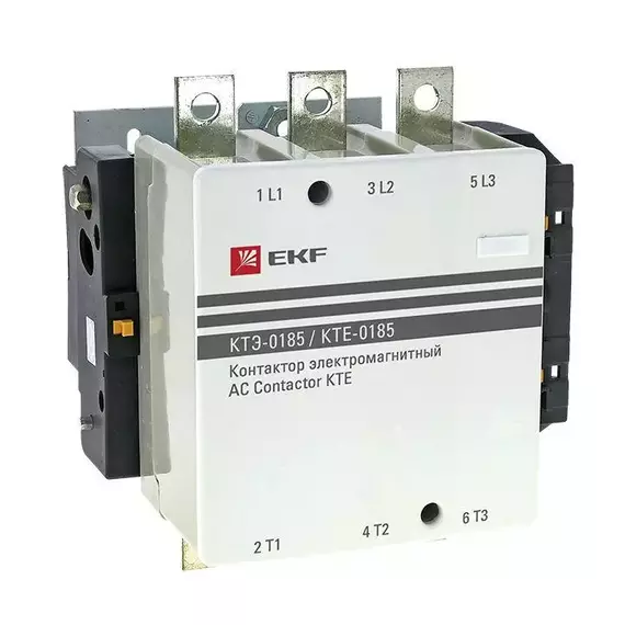 Контактор КТЭ 185А кат. 380В AC 1НО EKF ctr-b-185-380