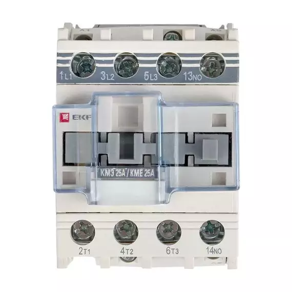 Контактор КМЭ 25А кат. 220В AC 1НЗ EKF ctr-s-25-220-nc, изображение 2