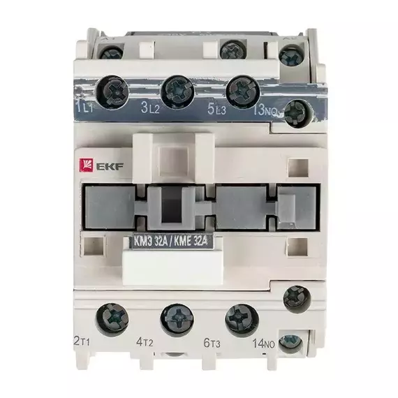 Контактор КМЭ 32А кат. 220В AC 1НЗ EKF ctr-s-32-220-nc, изображение 3