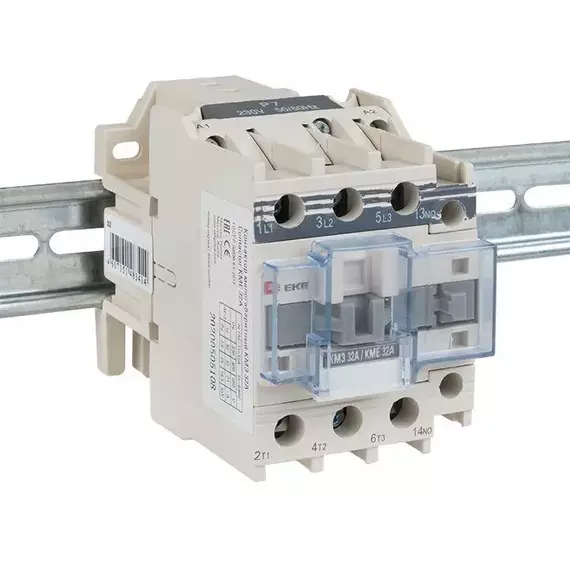 Контактор КМЭ 32А кат. 220В AC 1НЗ EKF ctr-s-32-220-nc, изображение 5