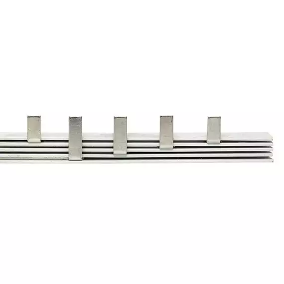 Шина соединительная типа PIN для 4-ф нагр. 100А 36х27мм EKF pin-04-100m, изображение 2